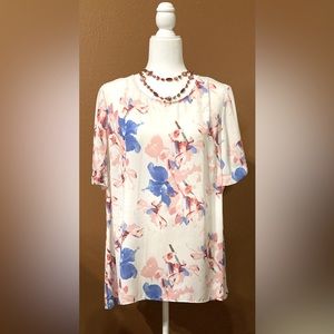 Vince Camuto floral print blouse